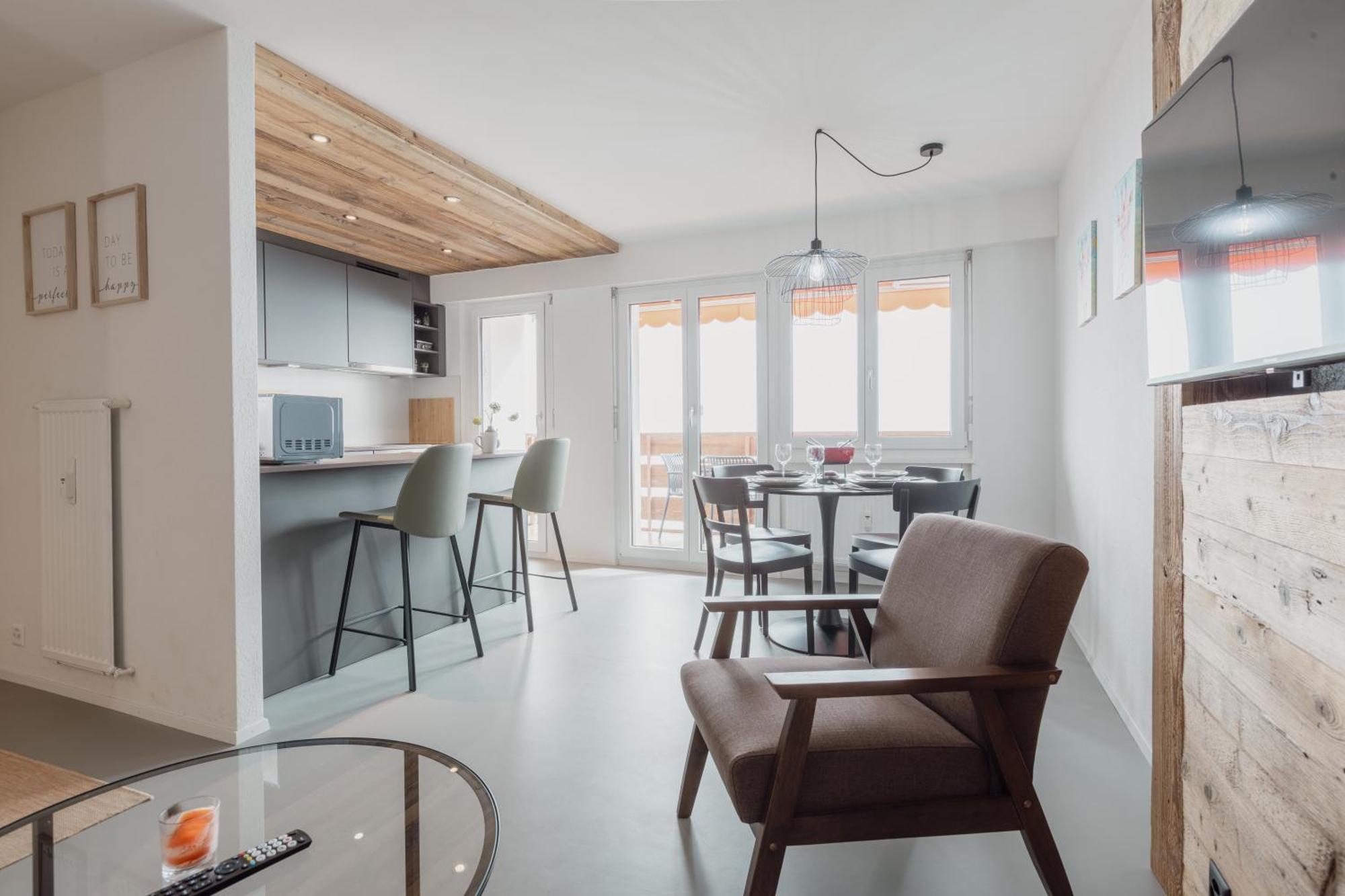 Magnifique Appartement Proche Du Centre 克莱恩 蒙塔纳 外观 照片